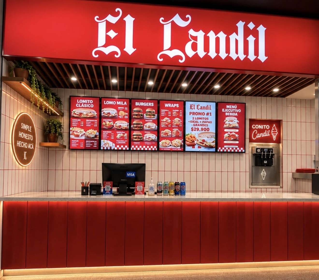 Local El Candil en Dinosaurio Mall