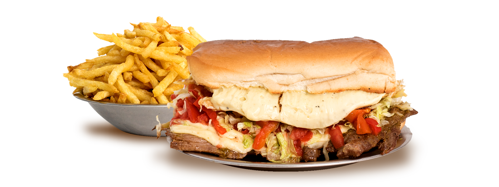 Lomito El Candil con papas fritas